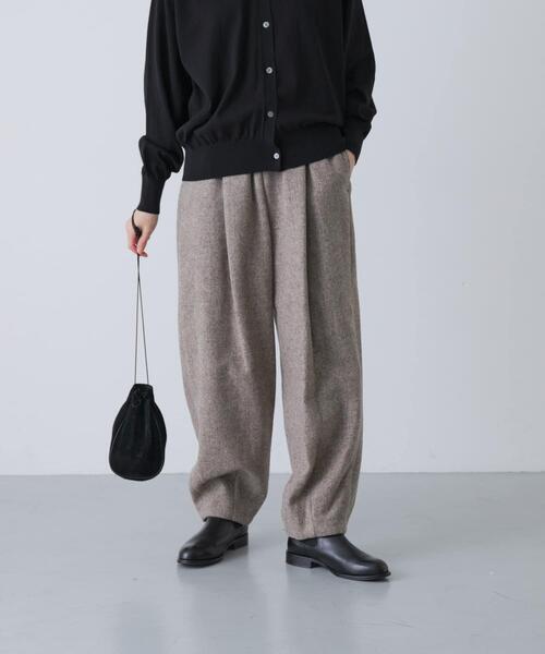 ARTS&SCIENCE Tapered pants 2 ウールパンツ グレー ARTS&SCIENCE Tapered pants 2 ウールパンツ グレー Standard easy