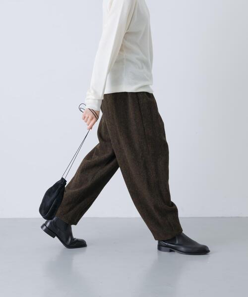 かぐれ　新品　今季　ウールテーパードパンツ　Wool tapered pants かぐれ（カグレ）の「Wool tapered pants（その他パンツ）」 - WEAR