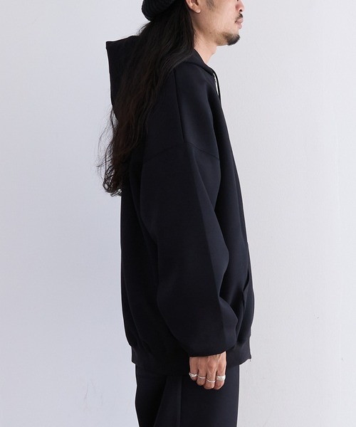 G.V.G.V.(ジーヴィージーヴィー)の「G.V.G.V. ZIP UP HOODIE WHERELESS(パーカー・レディース・ダークグレー/ブラック・LARGE/SMALL)」の11枚目の写真