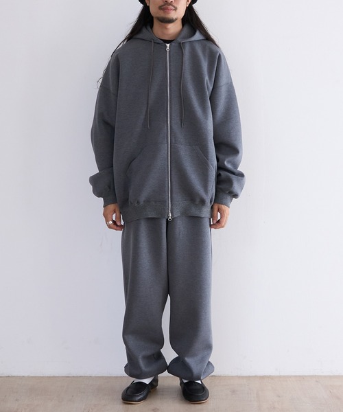 G.V.G.V.(ジーヴィージーヴィー)の「G.V.G.V. ZIP UP HOODIE WHERELESS(パーカー・レディース・ダークグレー/ブラック・LARGE/SMALL)」の9枚目の写真