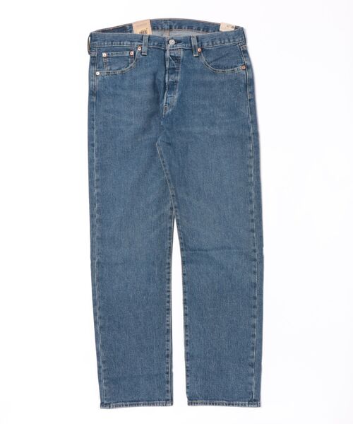 Levi's(リーバイス)の「【LEVI'S/リーバイス】【永遠の定番】リーバイス 501 オリジナルフィット ストレート 美脚シルエット ストレッチデニム(デニムパンツ・メンズ・ダークブルー/クリアブルー/ブラック/チャコールグレー/ダークインディゴブルー・28inch/29inch/34inch/31inch/36inch/32inch/33inch/30inch)」の3枚目の写真