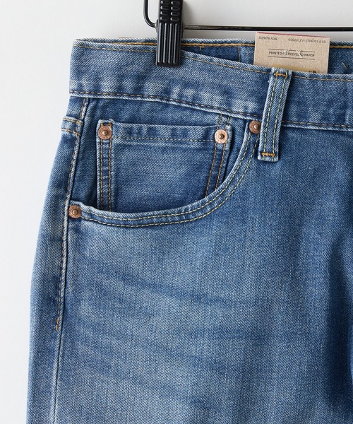 Levi's(リーバイス)の「【LEVI'S/リーバイス】【永遠の定番】リーバイス 501 オリジナルフィット ストレート 美脚シルエット ストレッチデニム(デニムパンツ・メンズ・ダークブルー/クリアブルー/ブラック/チャコールグレー/ダークインディゴブルー・28inch/29inch/34inch/31inch/36inch/32inch/33inch/30inch)」の9枚目の写真