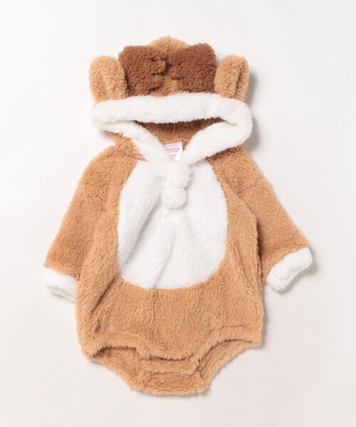 Babiesrus(ベビーザらス)の「フード付きクリスマスダルマオール(ロンパース・キッズ・レッド/ホワイト/ベージュ/ホワイト系その他/レッド系その他・80cm/70cm/80-90cm/FREE/70-80cm)」の17枚目の写真