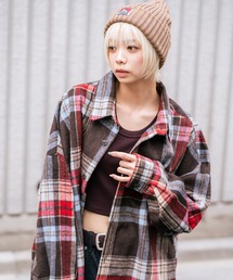 LB/S （エルビーエス）の「【BEVERLY HILLS POLO CLUB/ビバリーヒルズポロクラブ】シャギーチェックジャケット（その他アウター）」