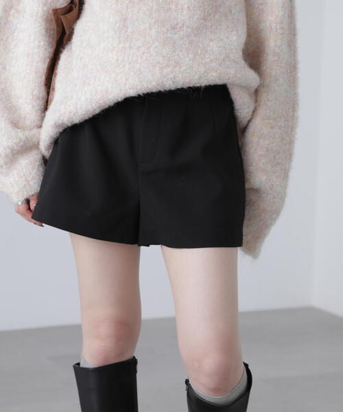 FREE'S MART(フリーズマート)の「ハイウエストショートパンツ(その他パンツ・レディース・ブラウン/ブラック・SMALL/MEDIUM)」の1枚目の写真