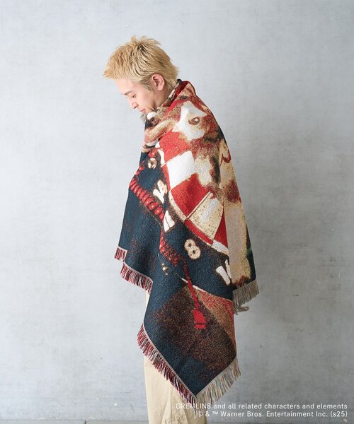 BIRTHDAY BAR（バースデイバー）の「【GREMLINS グレムリン】ギズモ　スローケット（ブランケット・レディース・レッド・0）」の6枚目の写真