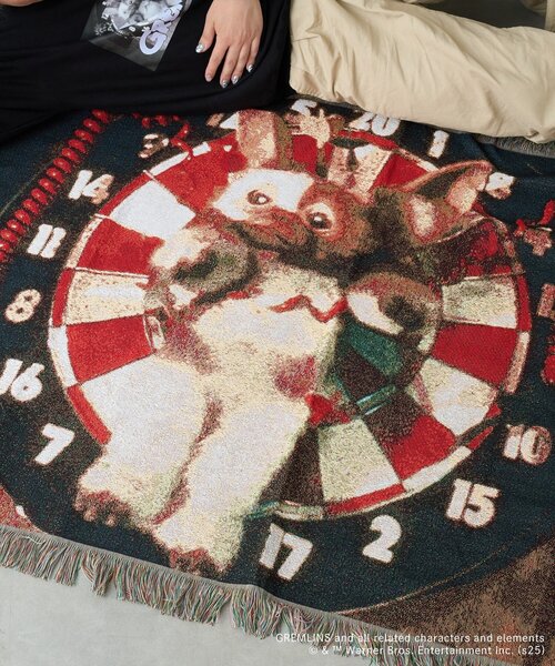 BIRTHDAY BAR（バースデイバー）の「【GREMLINS グレムリン】ギズモ　スローケット（ブランケット・レディース・レッド・0）」の10枚目の写真