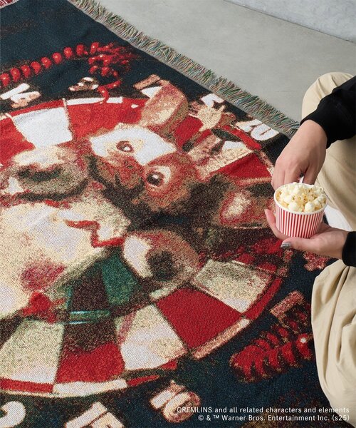 BIRTHDAY BAR（バースデイバー）の「【GREMLINS グレムリン】ギズモ　スローケット（ブランケット・レディース・レッド・0）」の11枚目の写真