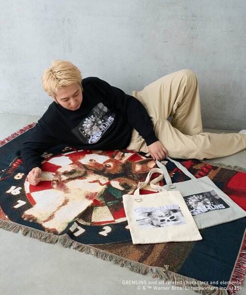 BIRTHDAY BAR（バースデイバー）の「【GREMLINS グレムリン】ギズモ　スローケット（ブランケット・レディース・レッド・0）」の16枚目の写真