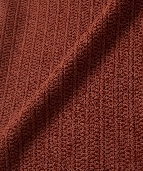SEAGREEN(シーグリーン)の「SEAGREEN(シーグリーン) CROCHET LIKE RUSSEL KNIT PANTS(その他パンツ・レディース・ブラウン/アイボリー・2/1)」の4枚目の写真