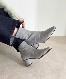 JETEE | 【JETEE/ジュテ】バックジップストレッチヒールブーツ(ブーツ)