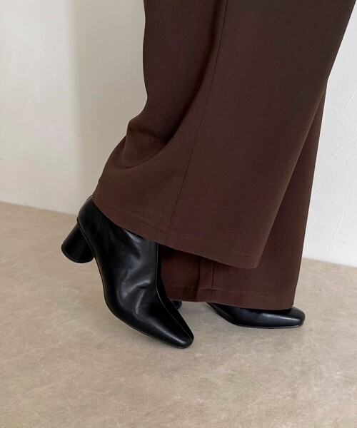 JETEE（ジュテ）の「【JETEE/ジュテ】バックジップストレッチヒールブーツ（ブーツ・レディース・ライトグレー/ブラック・38/37）」の3枚目の写真