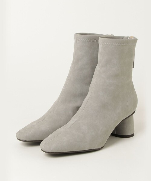 JETEE（ジュテ）の「【JETEE/ジュテ】バックジップストレッチヒールブーツ（ブーツ・レディース・ライトグレー/ブラック・38/37）」の6枚目の写真