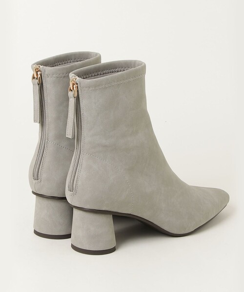 JETEE（ジュテ）の「【JETEE/ジュテ】バックジップストレッチヒールブーツ（ブーツ・レディース・ライトグレー/ブラック・38/37）」の7枚目の写真