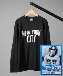 WORN FREE（ウォーンフリー）の「【 WORN FREE / ウォーンフリー 】JOHN LENON NEW YORK CITY L/S TEE（Tシャツ/カットソー）」