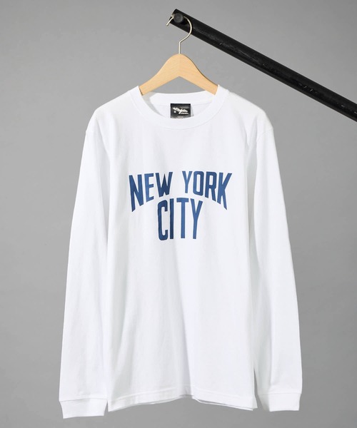 WORN FREE（ウォーンフリー）の「【 WORN FREE / ウォーンフリー 】JOHN LENON NEW YORK CITY L/S TEE（Tシャツ/カットソー・メンズ・ホワイト/ブラック・S/M/L/XL）」の5枚目の写真