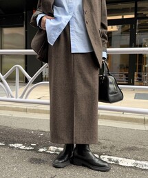 fredy emue | 《セットアップ対応》ツィードタイトスカート(スカート)
