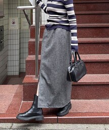 fredy emue | 《セットアップ対応》ツィードタイトスカート(スカート)