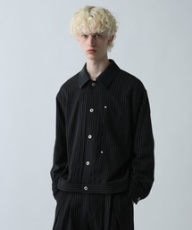 HARE（ハレ）の「【SET UP対応】ダブルウィーブストライプトラッカージャケット(HARE)（ブルゾン）」