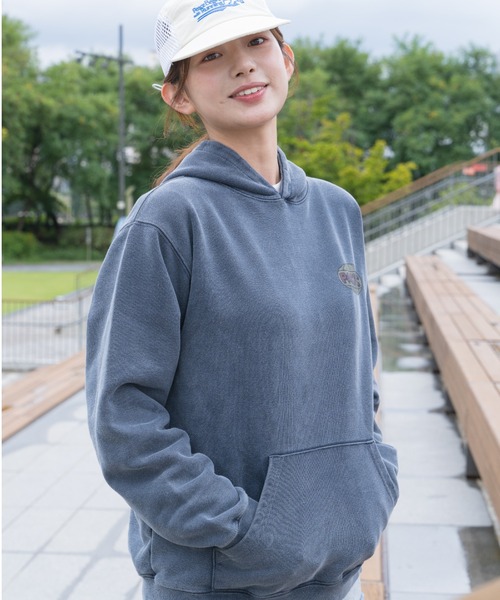 PR01.(ピーアールワン)の「BIG WAVE オーシャン ウォッシング パーカー(パーカー・メンズ・ネイビー・LARGE/MEDIUM)」の10枚目の写真