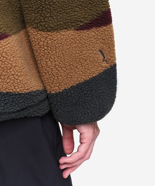 AIGLE（エーグル）の「カモフラージュ ハイネックフリースブルゾン（ニット/セーター・メンズ・カモフラージュ・XL/S/M/L）」の6枚目の写真