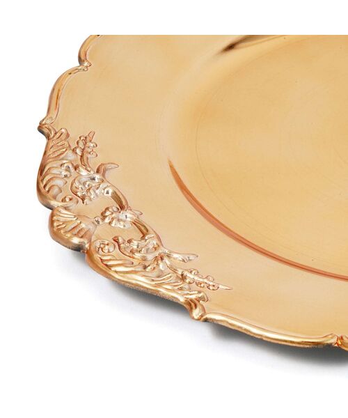 チャージャートレイ アンティーク ゴールド（キッチンツール