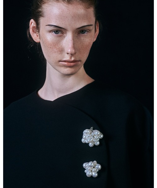 IRIS47(イリスフォーセブン)の「【IRIS 47】 ignis brooch S/イグニス ブローチ(ブローチ/コサージュ・レディース・ホワイト・FREE)」の3枚目の写真