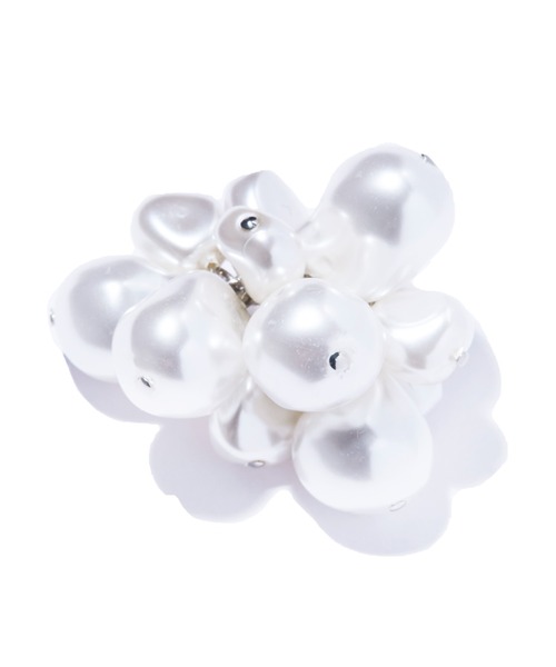 IRIS47(イリスフォーセブン)の「【IRIS 47】 ignis brooch S/イグニス ブローチ(ブローチ/コサージュ・レディース・ホワイト・FREE)」の4枚目の写真