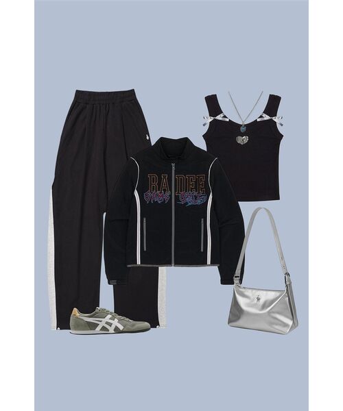 GAKKAI UNIONS（ガッカイユニオンズ）の「ワンタックスナップバルーンパンツブラック（スウェットパンツ・レディース・その他・SMALL/MEDIUM/LARGE）」の7枚目の写真