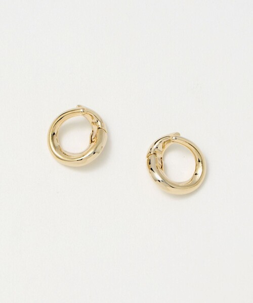 BEAUTY&YOUTH UNITED ARROWS（ビューティーアンドユースユナイテッドアローズ）の「メタル プレーン サークル イヤリング（イヤリング・レディース・シルバー/ゴールド・FREE）」の8枚目の写真