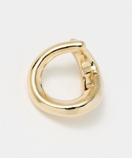 BEAUTY&YOUTH UNITED ARROWS（ビューティーアンドユースユナイテッドアローズ）の「メタル プレーン サークル イヤリング（イヤリング・レディース・シルバー/ゴールド・FREE）」の4枚目の写真