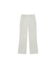 SIJN6097 グルーブブーツカットカラー デニム_Cream