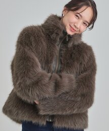 Cutie Blonde | フェイクファーブルゾン(ブルゾン)