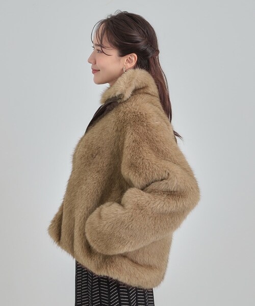 セール】フェイクファーブルゾン（ブルゾン）｜Cutie Blonde