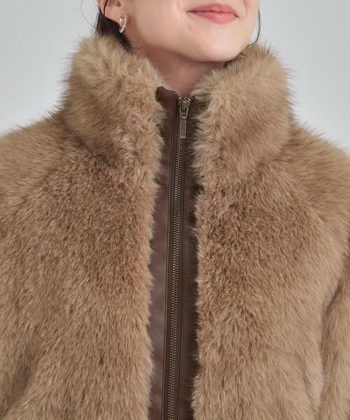 Cutie Blonde（キューティーブロンド）の「フェイクファーブルゾン（ブルゾン・レディース・ブラウン系その他/キャメル・00）」の15枚目の写真