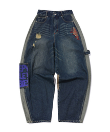 MAINBOOTH（メインブース）の「LAB.017 Balloon Denim Pants(INDIGO)（デニムパンツ）」