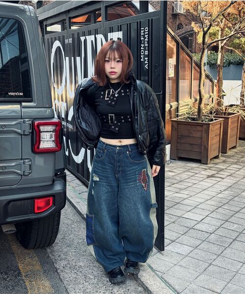 MAINBOOTH（メインブース）の「LAB.017 Balloon Denim Pants(INDIGO)（デニムパンツ・レディース・その他・1/2/3）」の13枚目の写真
