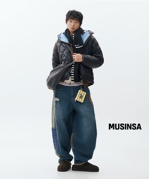 MAINBOOTH（メインブース）の「LAB.017 Balloon Denim Pants(INDIGO)（デニムパンツ・レディース・その他・1/2/3）」の22枚目の写真
