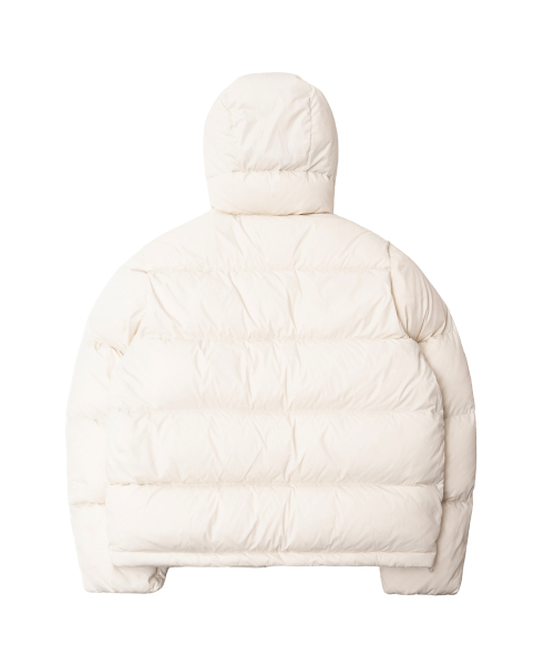 QT8 GARMENTS(キューティーエイトガーメント)の「RG Duck Down Heavyweight Hoodie Jacket (Cream)(ダウンジャケット/コート・レディース・その他・MEDIUM/LARGE/X-LARGE)」の7枚目の写真