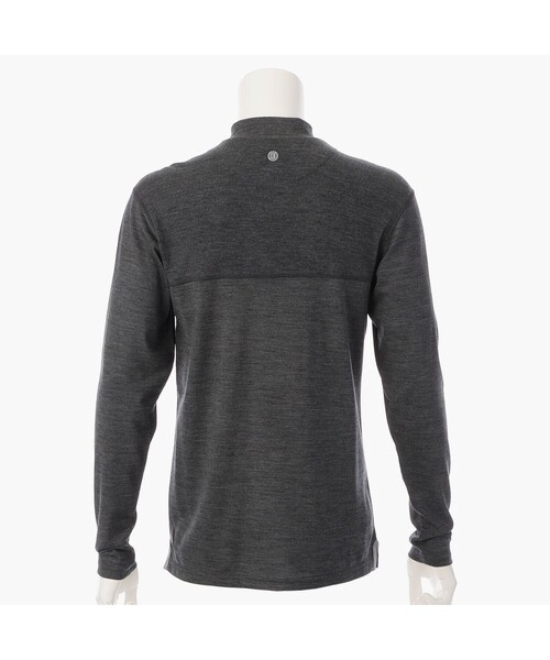 BRIEFING（ブリーフィング）の「【BRIEFING GOLF／ブリーフィングゴルフ】 MS WOOL LS HIGHNECK（Tシャツ/カットソー・メンズ・ブラック/オリーブ/グレー・L/M）」の16枚目の写真
