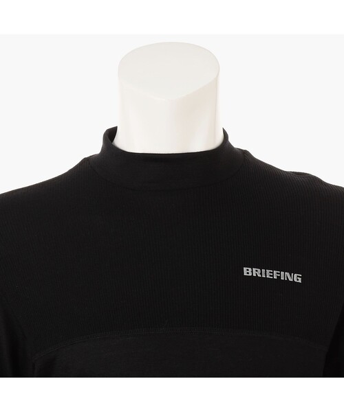 BRIEFING（ブリーフィング）の「【BRIEFING GOLF／ブリーフィングゴルフ】 MS WOOL LS HIGHNECK（Tシャツ/カットソー・メンズ・ブラック/オリーブ/グレー・L/M）」の10枚目の写真