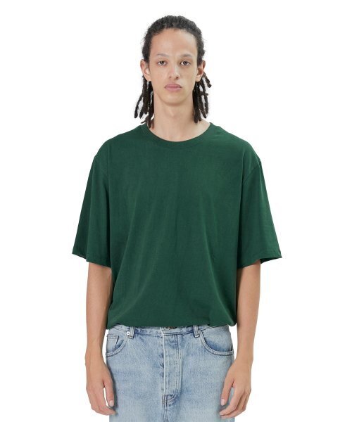 BROWNYARD(ブラウンヤード)の「21fw エッセンシャルTシャツ、グリーン(Tシャツ/カットソー・メンズ・その他・2/3/1)」の1枚目の写真