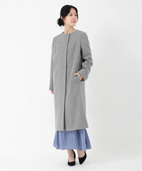 STRAWBERRY-FIELDS（ストロベリーフィールズ）｜ノーカラーコート一覧