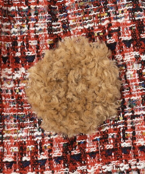 sense of wonder（センスオブワンダー）の「ロービングチェックジャンパースカート（ジャンパースカート・キッズ・レッド/ネイビー・100cm/90cm/80ｃｍ/120cm/110cm/130cm）」の7枚目の写真