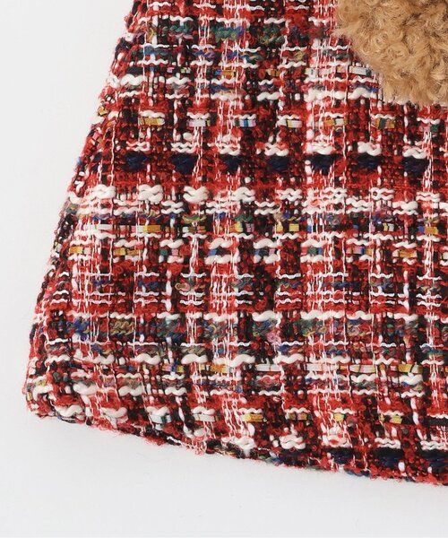 sense of wonder（センスオブワンダー）の「ロービングチェックジャンパースカート（ジャンパースカート・キッズ・レッド/ネイビー・100cm/90cm/80ｃｍ/120cm/110cm/130cm）」の9枚目の写真