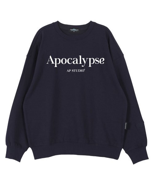 ASTRAL PROJECTION(アストラルプロジェクション)の「アポカリプスオーバーサイズドロップショルダースウェット_ネイビー(スウェット・メンズ・その他・LARGE/X-LARGE/XX-LARGE)」の2枚目の写真
