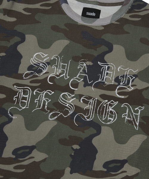suade（スエード）の「THERMAL CAMO TEE [CAMO]（Tシャツ/カットソー・レディース・その他・MEDIUM/LARGE/X-LARGE）」の4枚目の写真
