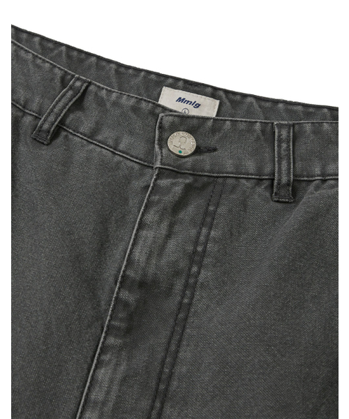 MMLG（エムエムエルジー）の「[Mmlg] WASHED WIDE PANTS (CHARCOAL)（デニムパンツ・レディース・その他・SMALL/MEDIUM/LARGE/X-SMALL）」の4枚目の写真