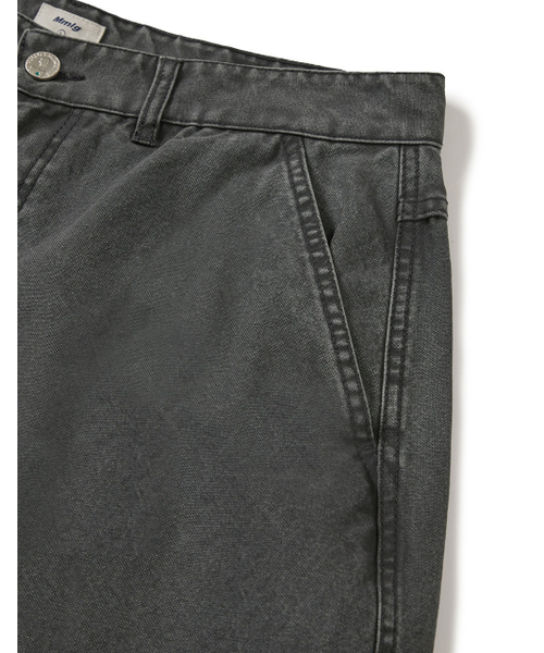 MMLG（エムエムエルジー）の「[Mmlg] WASHED WIDE PANTS (CHARCOAL)（デニムパンツ・レディース・その他・SMALL/MEDIUM/LARGE/X-SMALL）」の5枚目の写真