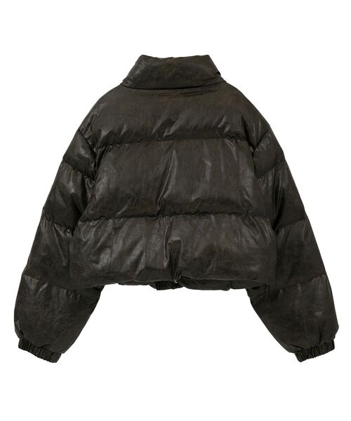 Green Parks(グリーンパークス)の「・swing by ビンテージソフトレザーブルゾン(ブルゾン・レディース・ブラック/ブラウン・FREE)」の15枚目の写真